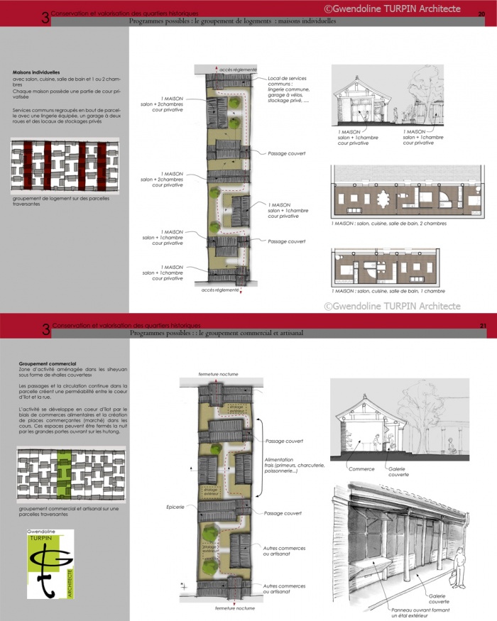 Etude documentaire, diagnostic architectural et tablissement de principes de rhabilitation de Siheyuan : SIHEYUAN3